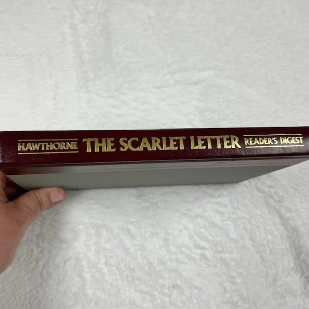 The Scarlet Letter Nathaniel Hawthorne Reader's Digest 1984 Hardcover Book